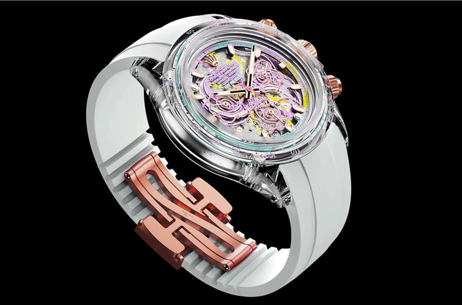 以愛(ài)神為主題、融入莫比烏斯環(huán)展現(xiàn)無(wú)盡愛(ài)意的勞力士Daytona-復(fù)刻表