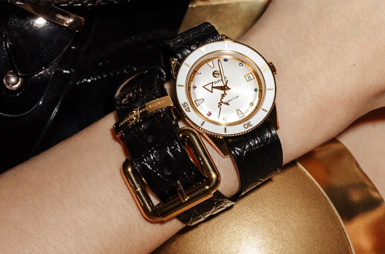 雷達表與好萊塢設(shè)計師聯(lián)手打造庫克船長心跳聯(lián)名表-復(fù)刻表