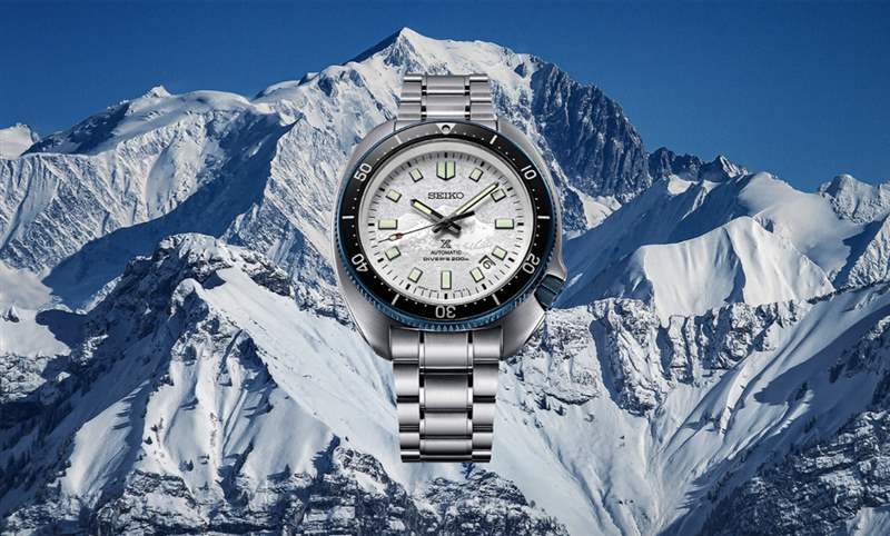 SEIKO Prospex植村直己特別版SLA069，獨(dú)特白朗峰面盤紀(jì)念冒險(xiǎn)人生-復(fù)刻表
