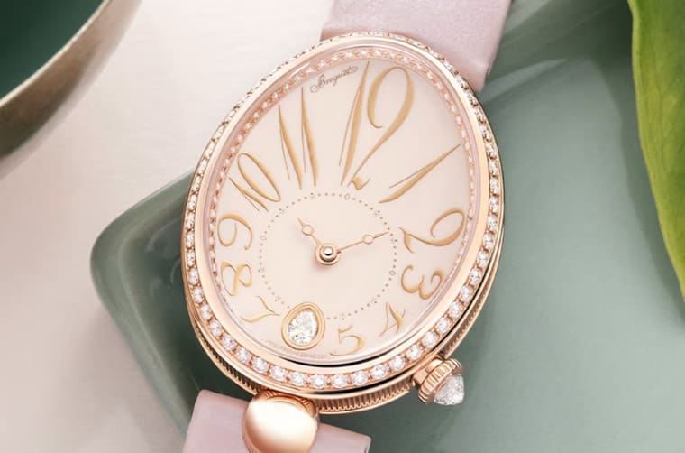 寶璣那不勒斯8918女表繼黑、白琺瑯面后再添玫瑰金表殼粉紅色面盤新作-復刻表