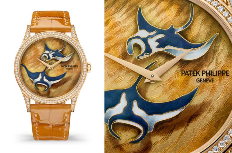 百達翡麗2023珍稀工藝展座鐘、懷表與手表焦點展品一次看-復刻表