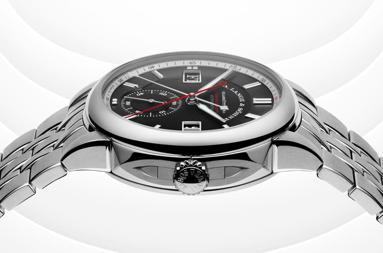 朗格Odysseus運(yùn)動(dòng)表升級(jí)計(jì)時(shí)功能表殼改回不銹鋼材質(zhì)-復(fù)刻表