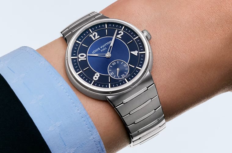 路易威登全新風格Tambour不銹鋼高級小三針產(chǎn)品定位全面升級-復(fù)刻表