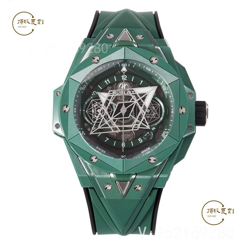 BBF廠宇舶大爆炸刺青二代綠色陶瓷腕表評(píng)測(cè),和zf廠刺青有區(qū)別嗎-復(fù)刻表