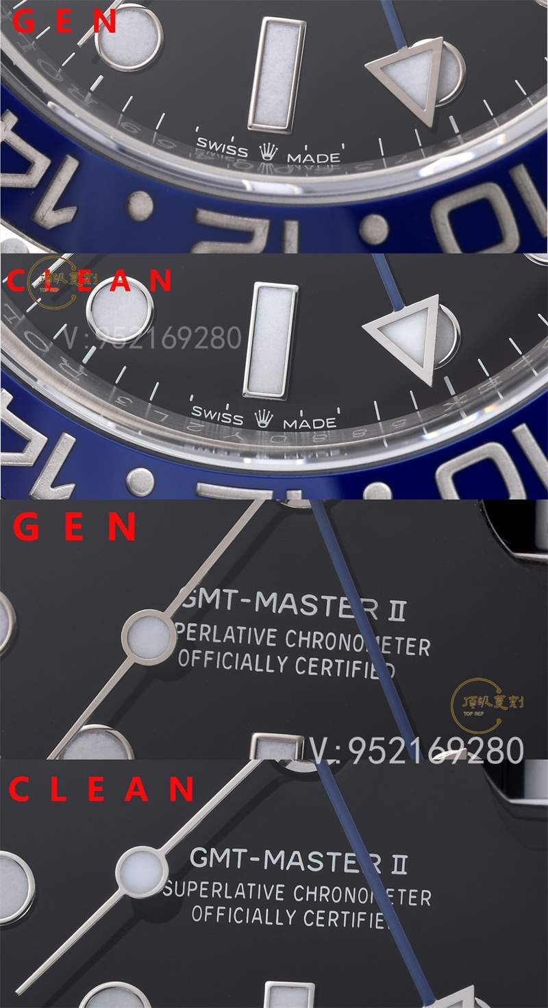 Clean廠C廠勞力士百事/國米圈升級丹東3285機芯對比正品怎么樣-復(fù)刻表