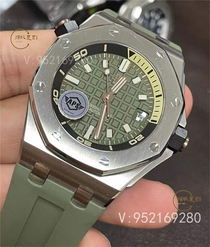 APS廠AP愛彼皇家橡樹15720對比正品怎么樣(4308一體機(jī)真假對比)-復(fù)刻表