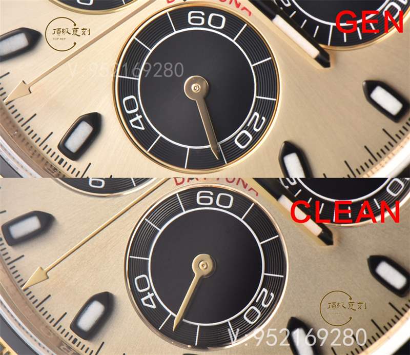 勞力士4130機芯余文樂迪通拿復(fù)刻表那個廠做的最好,BT廠和C廠對比那個更接近正品-復(fù)刻表