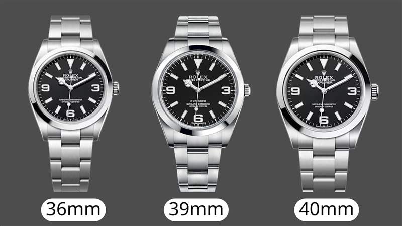 ROLEX Explorer 214270、124270、224270手表3款勞力士探一比較-復刻表