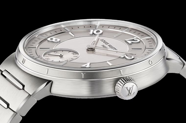 路易威登全新風格Tambour不銹鋼高級小三針產(chǎn)品定位全面升級-復(fù)刻表