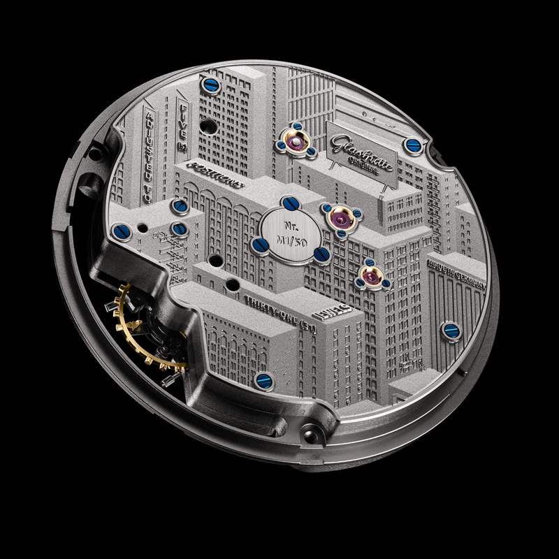 Glashütte Original推出PanoInverse Limited Edition腕表：人類城市-復(fù)刻表