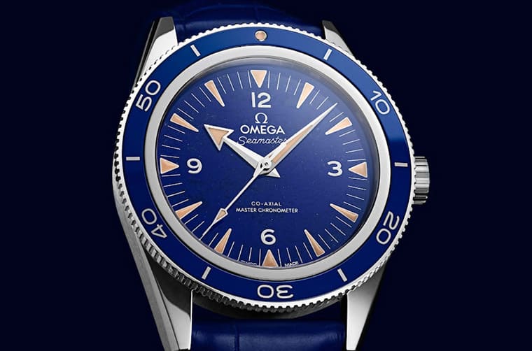 百萬價格寶石面盤自動三針表AP CODE 11.59與歐米茄海馬300米比較-復(fù)刻表