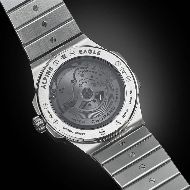 Chopard推出Alpine Eagle 41 Shikkoku日本限定版腕表：黑色主題-復(fù)刻表