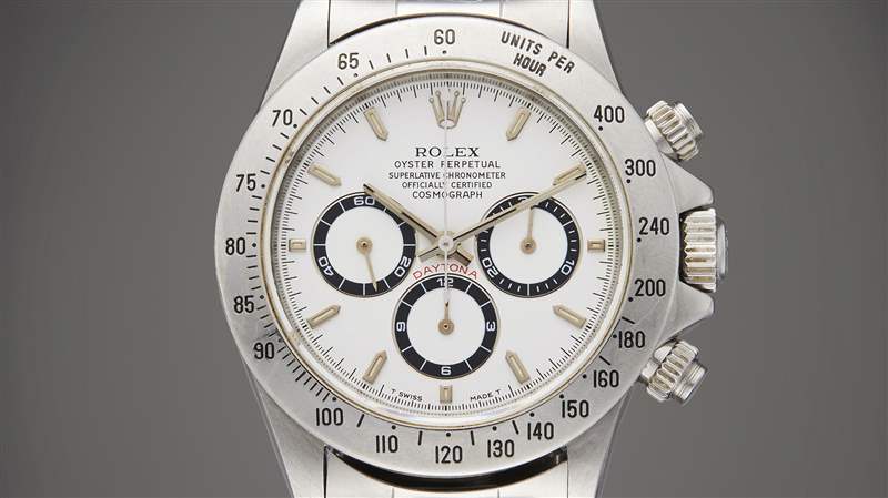 美國演員Paul Newman擁有的2枚熊貓盤Rolex Daytona計時碼表即將拍賣,估價100萬美元-復(fù)刻表