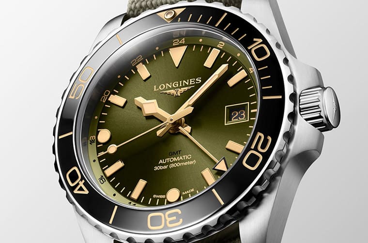 浪琴表HydroConquest深海征服者進(jìn)階為兩地時間版新浪鬼-復(fù)刻表