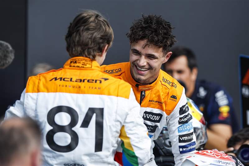 年輕有為，RICHARD MILLE理查米爾合作伙伴McLaren F1車隊接連上演亮眼表現(xiàn)-復刻表