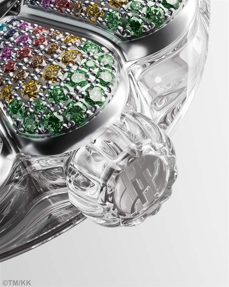 Hublot再聯(lián)乘村上隆獨一無二微笑之花震撼作-復(fù)刻表