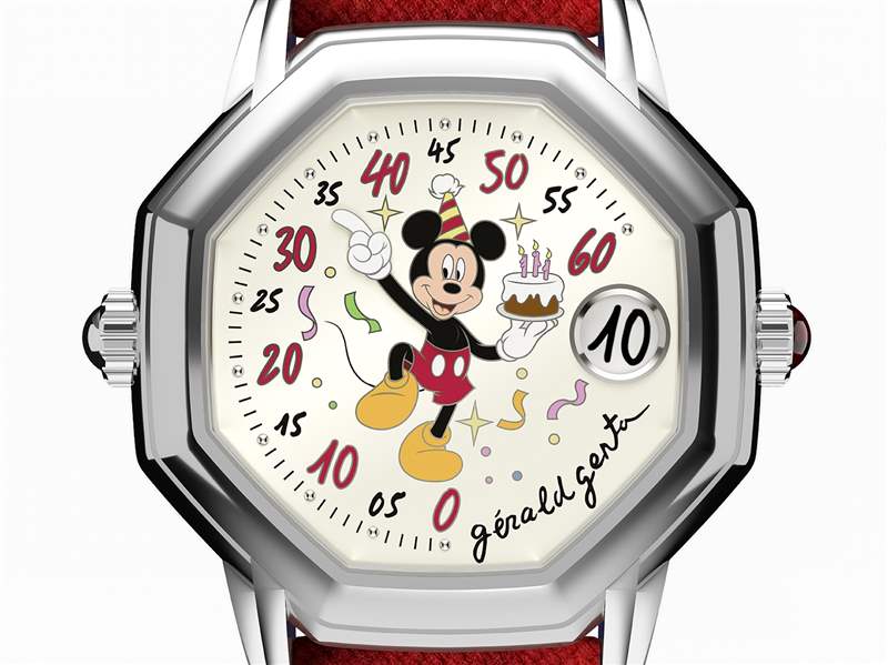 Gérald Genta推出Only Watch 2023數(shù)字跳時三問腕表：米奇的生日-復(fù)刻表