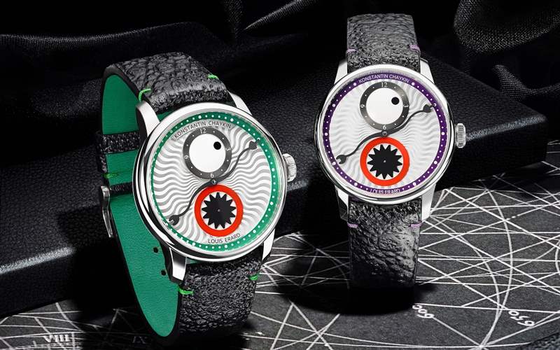 Louis Erard x Konstantin Chaykin合作推出Le Régulateur Time-Eater整時器布局腕表：獨眼怪獸-復刻表