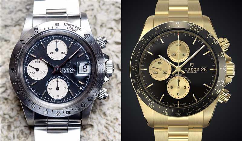 帝舵推出Prince Chronograph One原型款計時碼表：首款自產(chǎn)計時碼表原型機芯MT59XX-復(fù)刻表