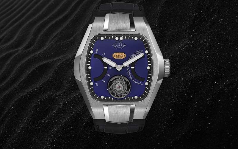 Le Rh?ne推出Horology Tourbillon QP Retrograde 10th-Anniversary陀飛輪萬年歷腕表-復(fù)刻表