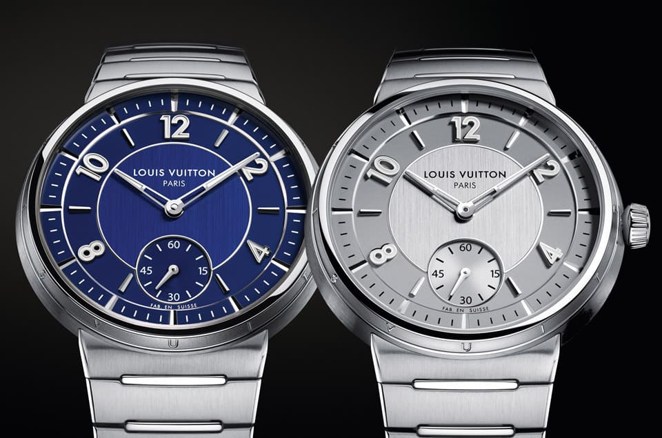 路易威登全新風格Tambour不銹鋼高級小三針產(chǎn)品定位全面升級-復(fù)刻表