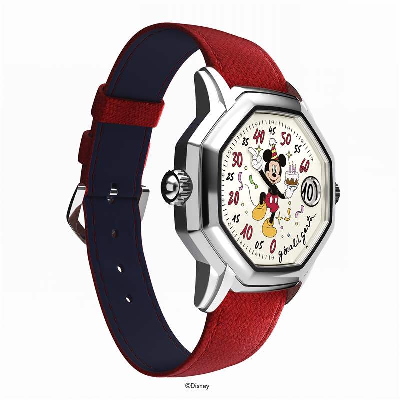 Gérald Genta推出Only Watch 2023數(shù)字跳時三問腕表：米奇的生日-復(fù)刻表