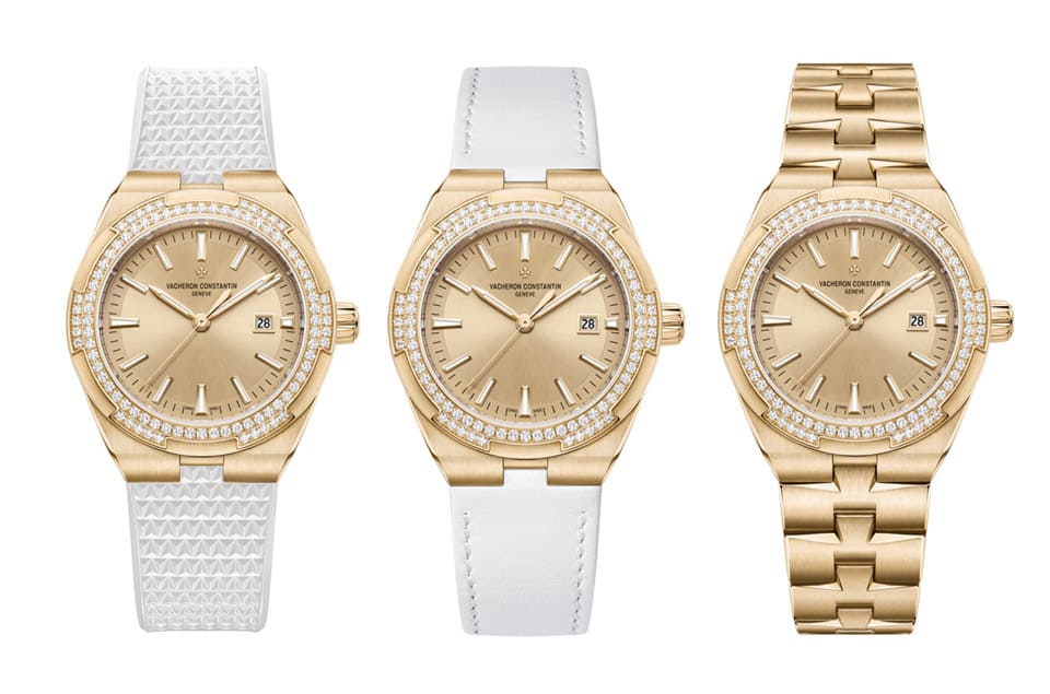 江詩丹頓中性尺寸Overseas自動表再追加粉紅金面盤款式向現(xiàn)代女性探險精神致敬-復(fù)刻表