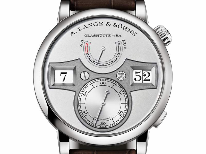 A. Lange & S?hne推出第二代Zeitwerk數(shù)字跳時腕表：動力存儲提升1倍，快速調(diào)校小時-復刻表