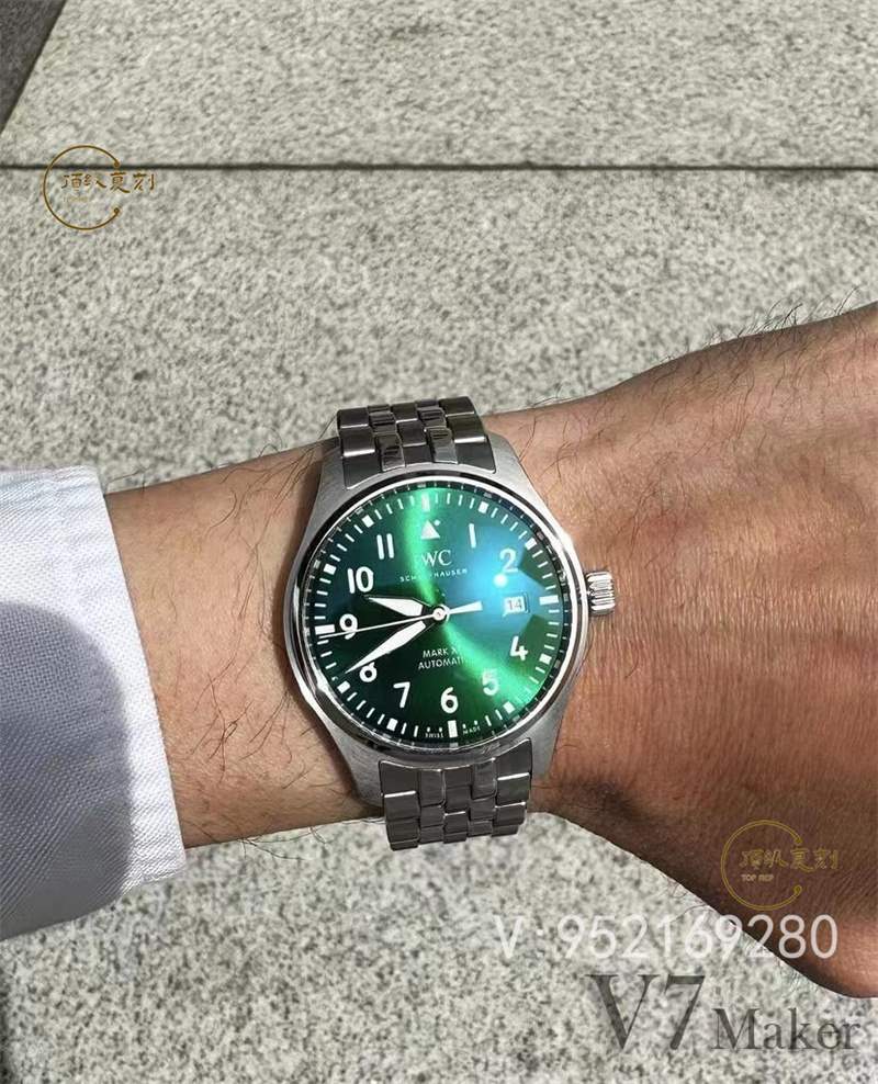 V7廠萬國馬克二十快拆表帶做工怎么樣,搭載海鷗2892和瑞士sw200機(jī)芯-復(fù)刻表