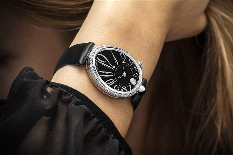 寶璣推出Reine De Naples 8918腕表新作：黑色大明火琺瑯表盤-復刻表