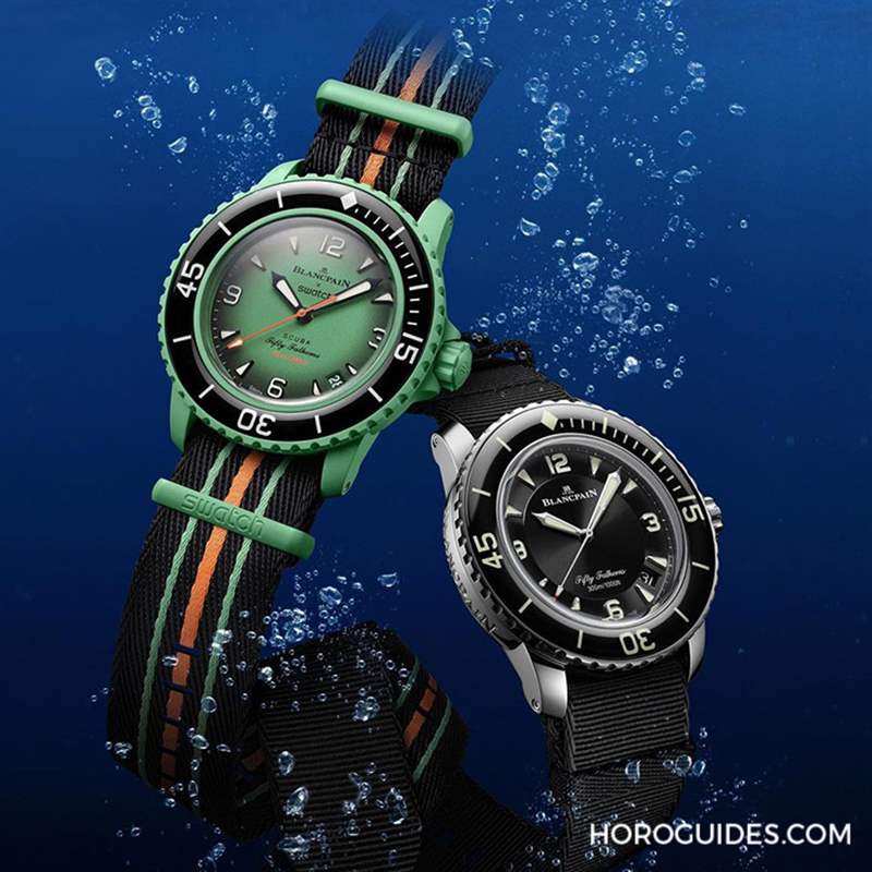 BLANCPAIN x SWATCH五款聯名表公開，這兩支最應該買！-復刻表