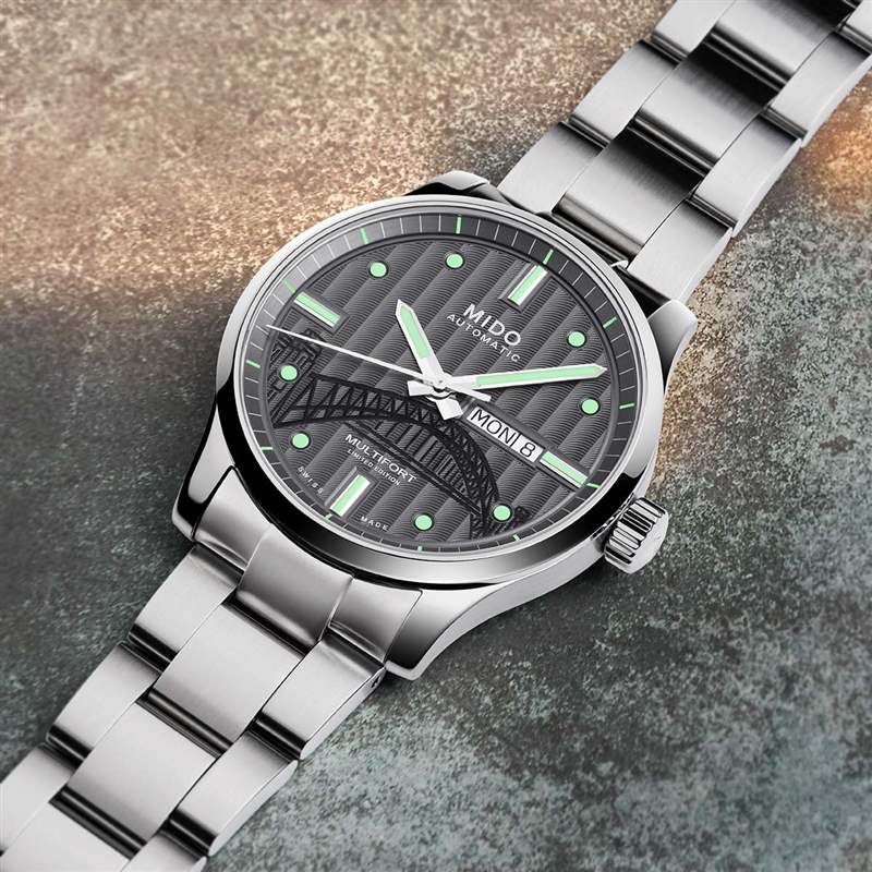 Mido推出Multifort 20th Anniversary Limited Edition 20周年限量版大三針日歷腕表-復刻表