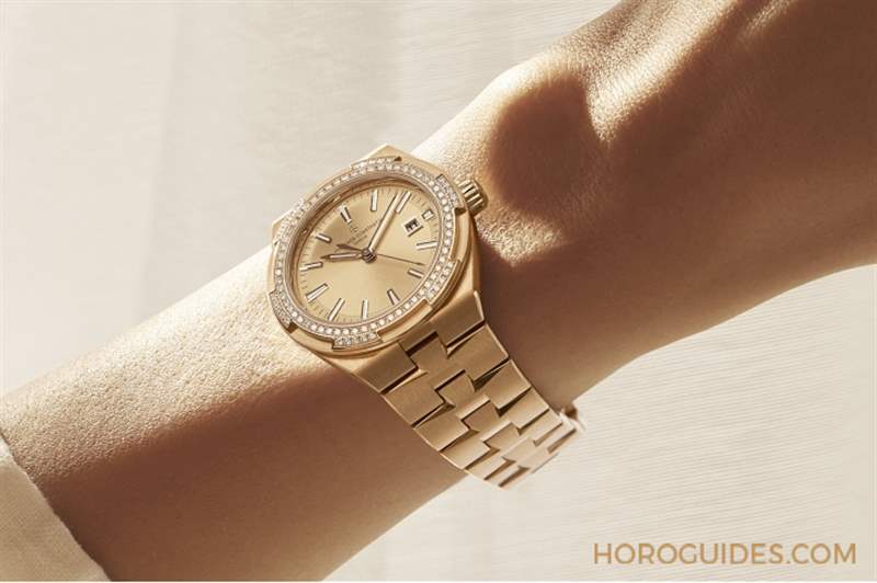 璀璨暖金光彩熠熠｜VACHERON CONSTANTIN Overseas 35mm自動上鏈腕表-復刻表