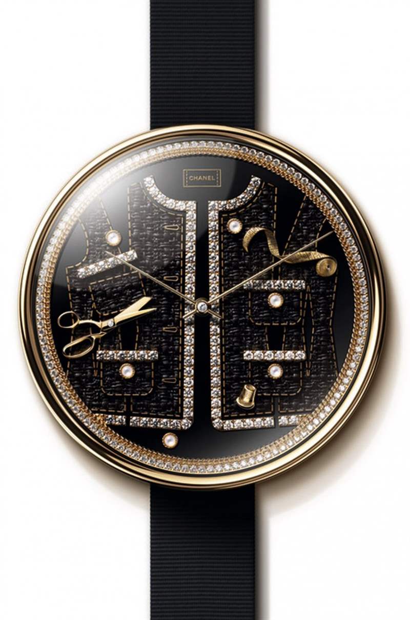 香奈兒高級制表與高級訂制服的邂逅Mademoiselle Privé腕表系列-復刻表