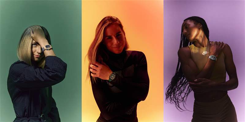 RICHARD MILLE女性摯友眼中的RM 07-04腕表：運動員之選-復刻表