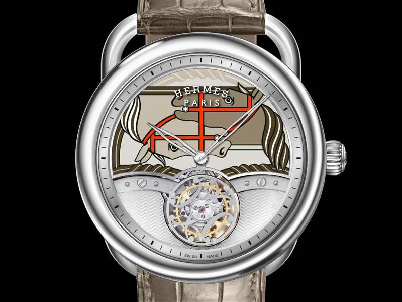 Hermès舉行「鐫刻時(shí)光」高級(jí)鐘表展：關(guān)于時(shí)間的奇思妙想-復(fù)刻表