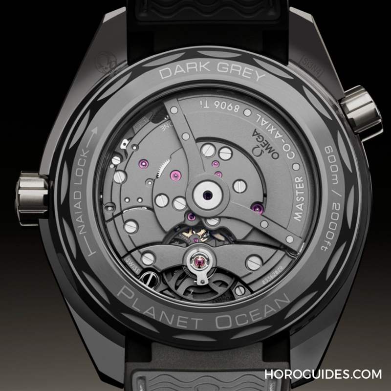 輕量化材質打造由內到外的輕盈感｜OMEGA Seamaster Planet Ocean Dark Grey-復刻表