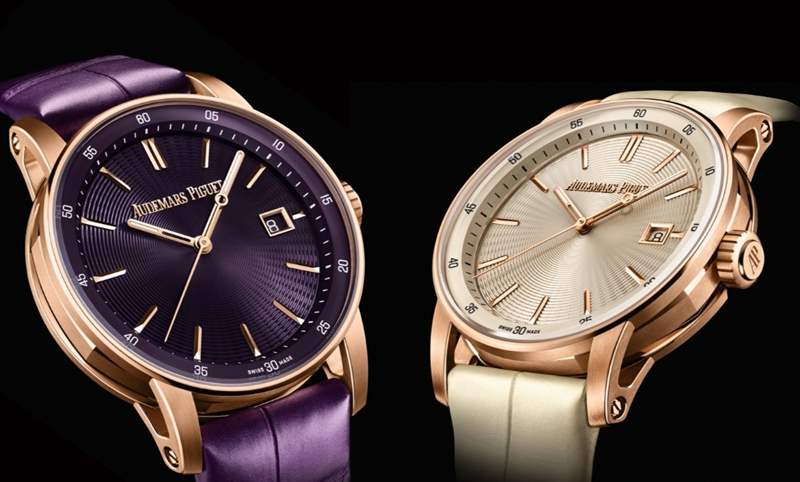 愛彼Code 11.59系列首見38mm中性尺寸艷麗紫與象牙白再加分-復刻表