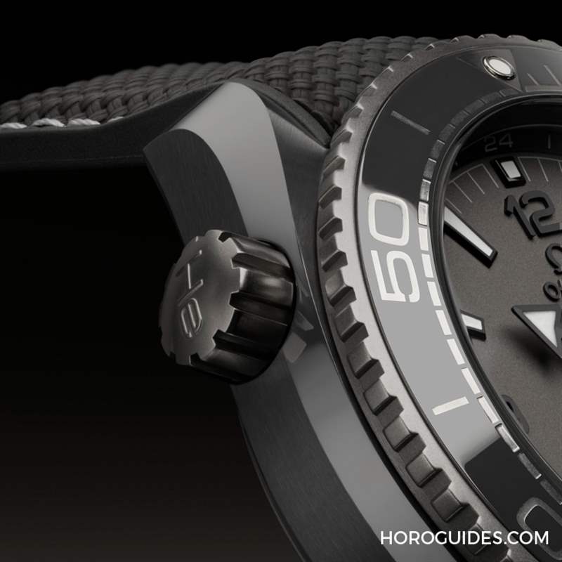 輕量化材質打造由內到外的輕盈感｜OMEGA Seamaster Planet Ocean Dark Grey-復刻表