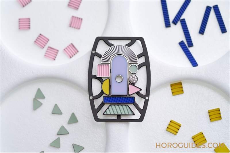 融入曼菲斯風格粉嫩三色齊發(fā)｜理查德MILLE RM 07-01彩色陶瓷腕表-復刻表