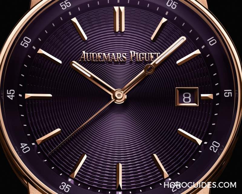 愛彼Code 11.59系列首見38mm中性尺寸艷麗紫與象牙白再加分-復刻表