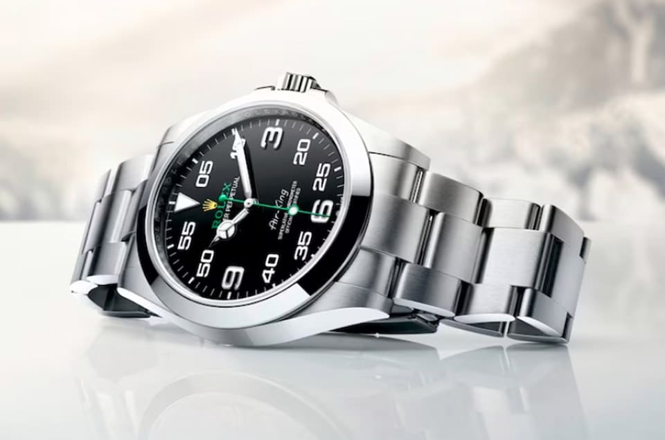 勞力士Air-King「半年內一路跌」最新價格與行情整理-復刻表