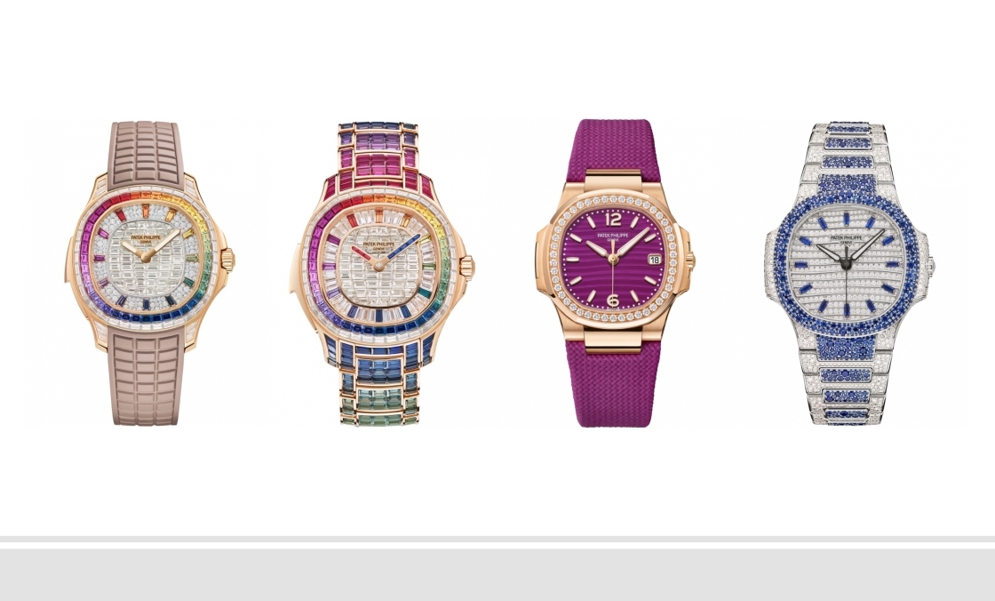 Ladies First！百達翡麗最新Aquanaut Luce「彩虹」三問表與Nautilus織紋復合表帶-復刻表