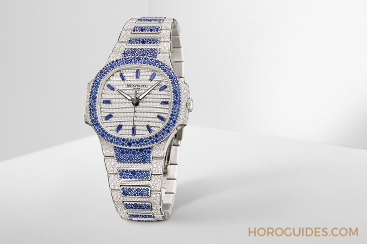 Ladies First！百達翡麗最新Aquanaut Luce「彩虹」三問表與Nautilus織紋復合表帶-復刻表