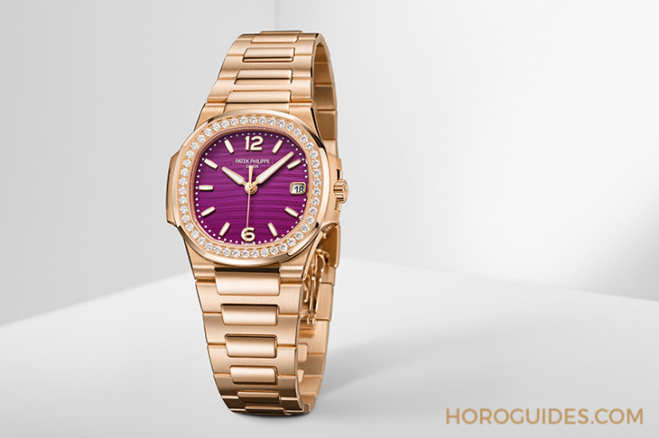 Ladies First！百達翡麗最新Aquanaut Luce「彩虹」三問表與Nautilus織紋復合表帶-復刻表