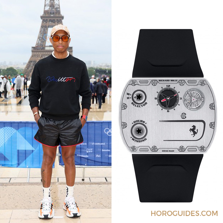 AUDEMARS PIGUET - ROYAL OAK - 15407ST. OO.1220ST.02 - 直擊 ！ 名人現(xiàn)身2024巴黎奧運(yùn)戴什么表