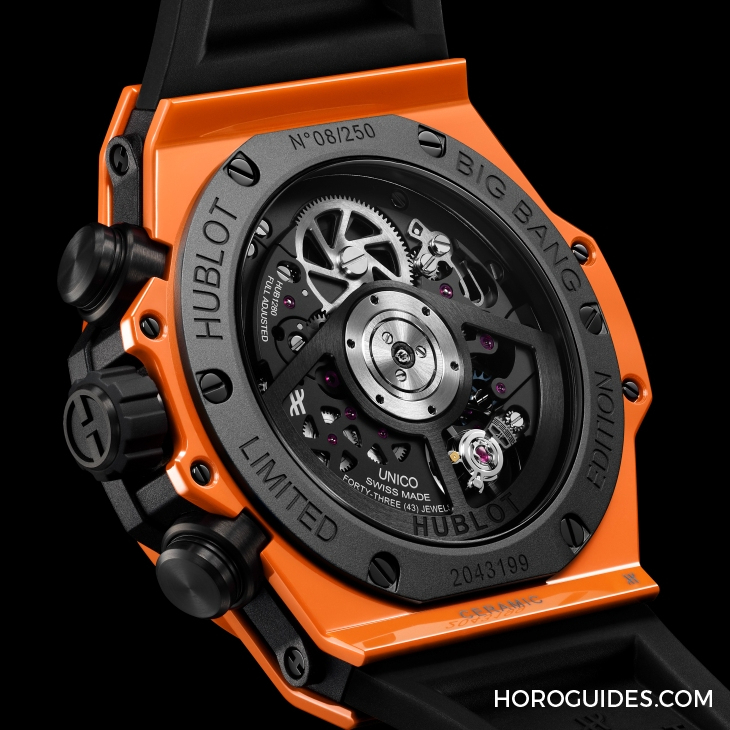今夏最時尚的色彩！ HUBLOT推出全新Big Bang Unico Orange Ceramic橙色陶瓷腕表-復刻表