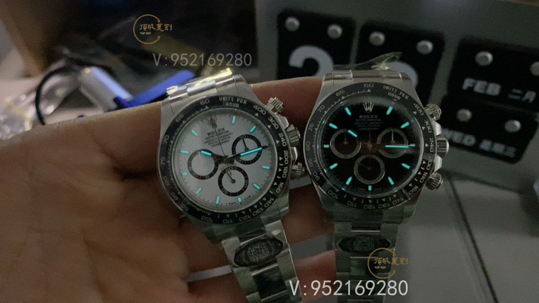 C廠Clean廠勞力士4131機芯黑陶迪126500(黑熊貓迪)深度解析-復(fù)刻表