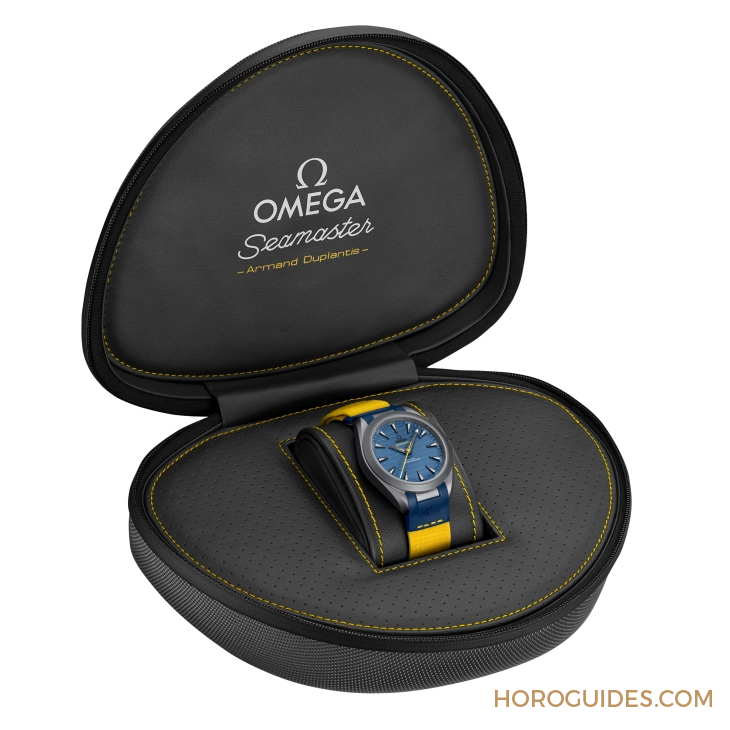 超輕鈦金！ OMEGA為奧運金牌得主Armand Duplantis推出新款Seamaster Aqua Terra Ultra Light-復刻表