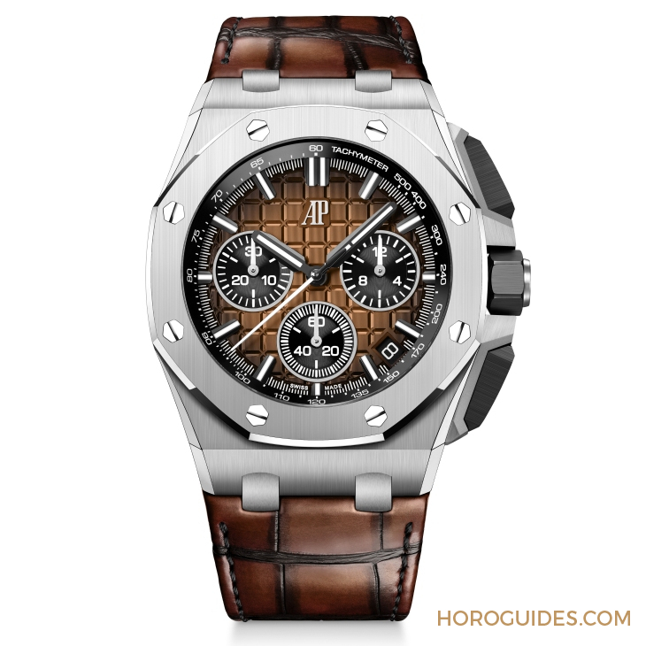 AUDEMARS PIGUET - ROYAL OAK OFFSHORE - 77605OK. OO. A101CA.01 - 捕捉夏日氛圍，愛彼Royal Oak Offshore自動表及自動上鏈計時碼表三款新作亮相